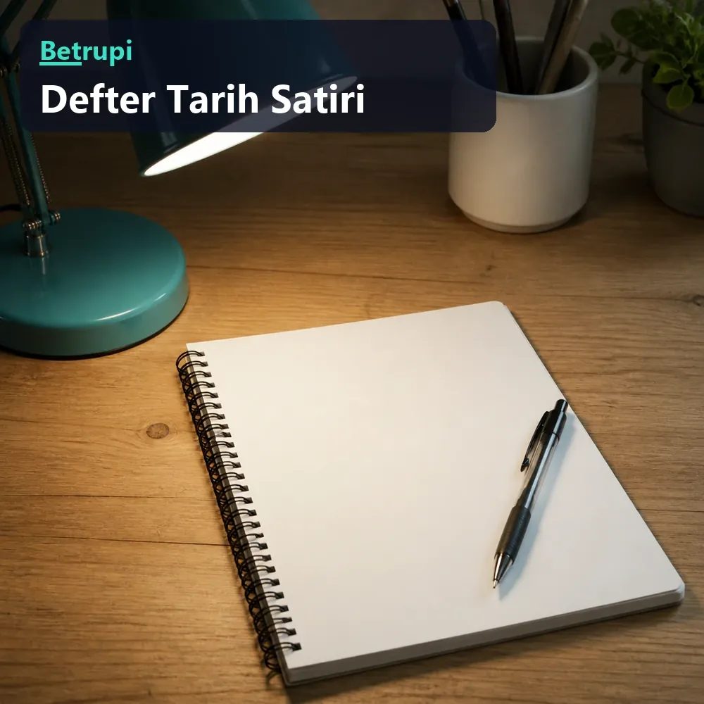 Takvim sayfası ve kalem